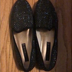Steve Madden studded loafers